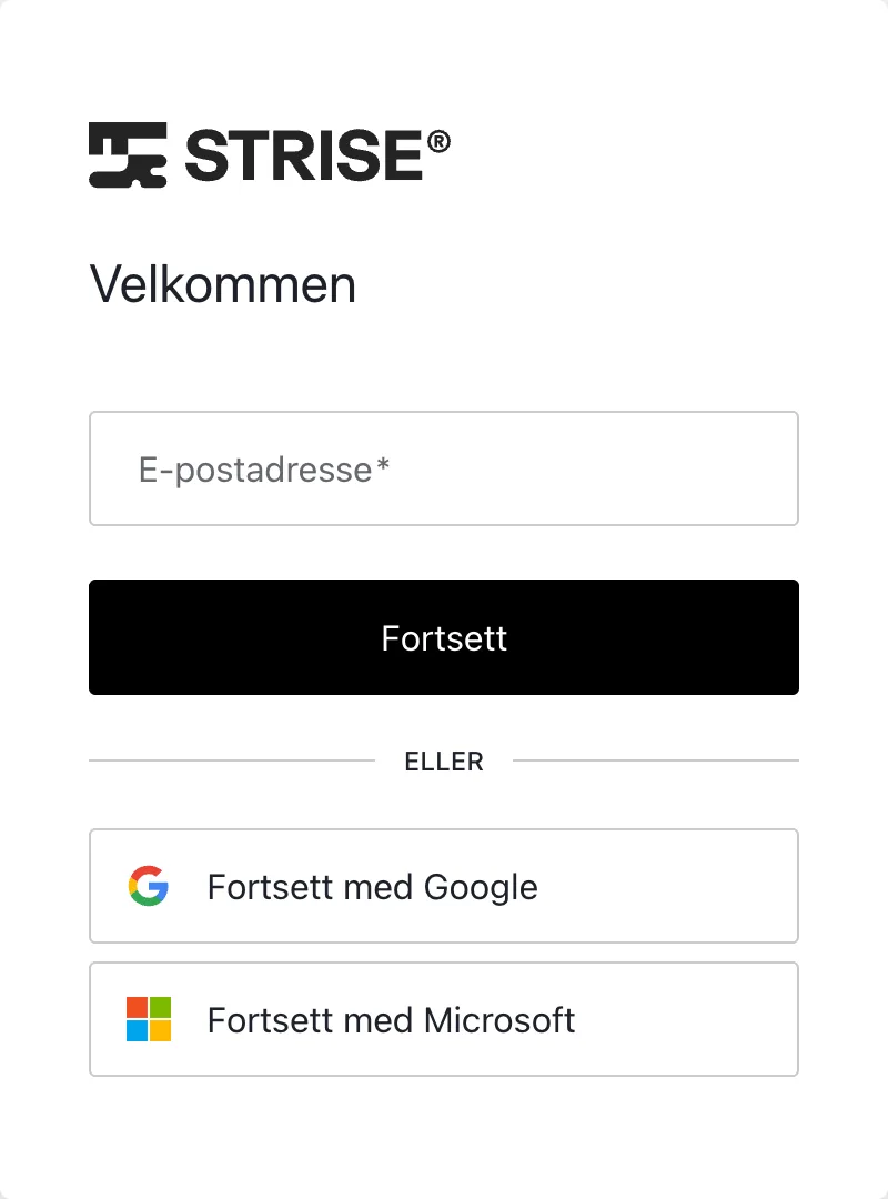 SSO-innloggingsflyt